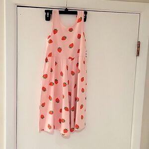NWT! Tucker and Tate culotte jumpsuit strawberry print size 5